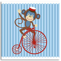 Birthday Card KatyJane Designs Cheeky Monkey
